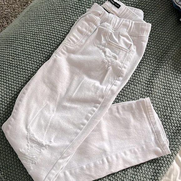 White denim boyfriend jeans - Picture 1 of 4
